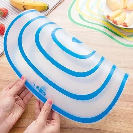 Flexible Color-Coded Antibacterial Cutting Mat Set